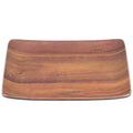 Acacia Woodgrain Melamine Tray - 12/Case T890