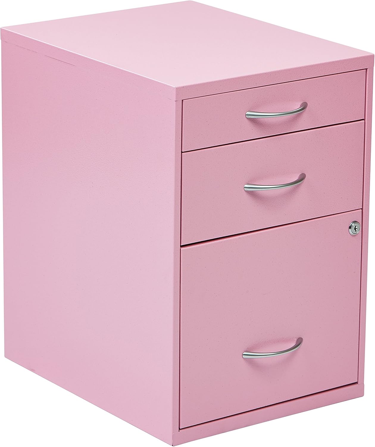 Purple 3-Drawer Metal File Cabinet S11415