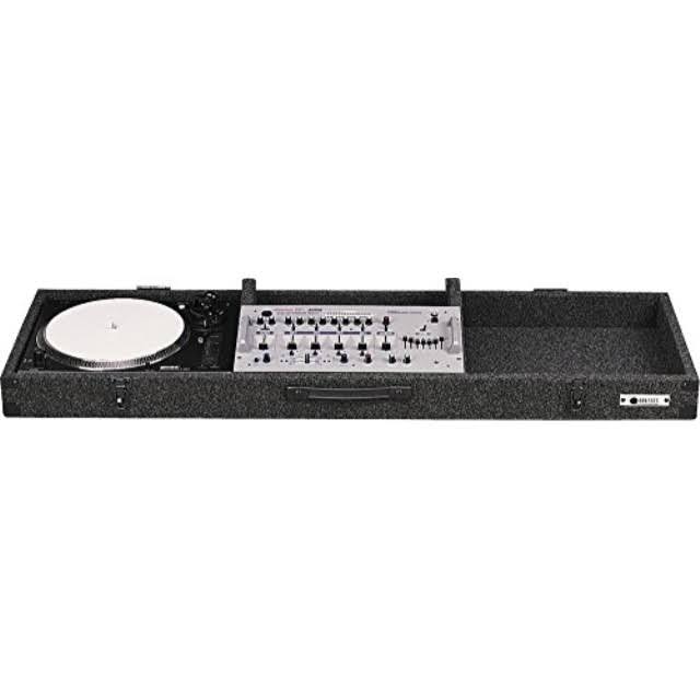 Medium Duty Carpeted DJ Turntable Mixer Coffin Y44429