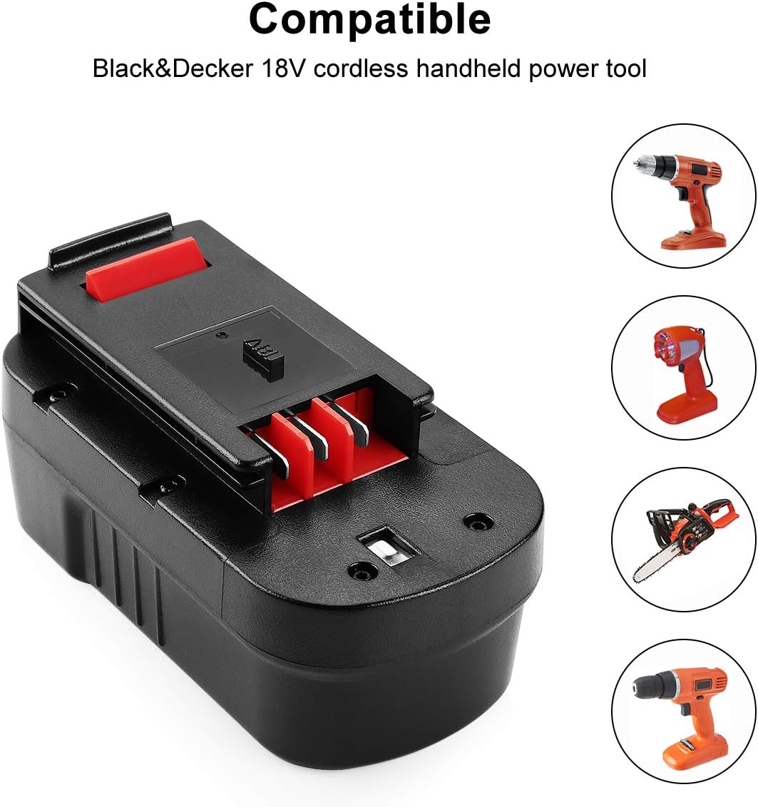 2Pack 3.6Ah 18V Replacement Battery and Charger C5331