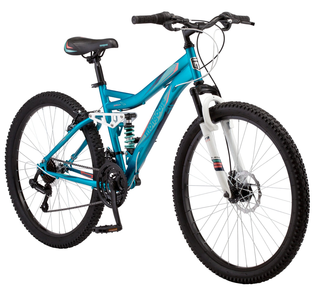 Teal Full-Suspension Mountain Bike R8096