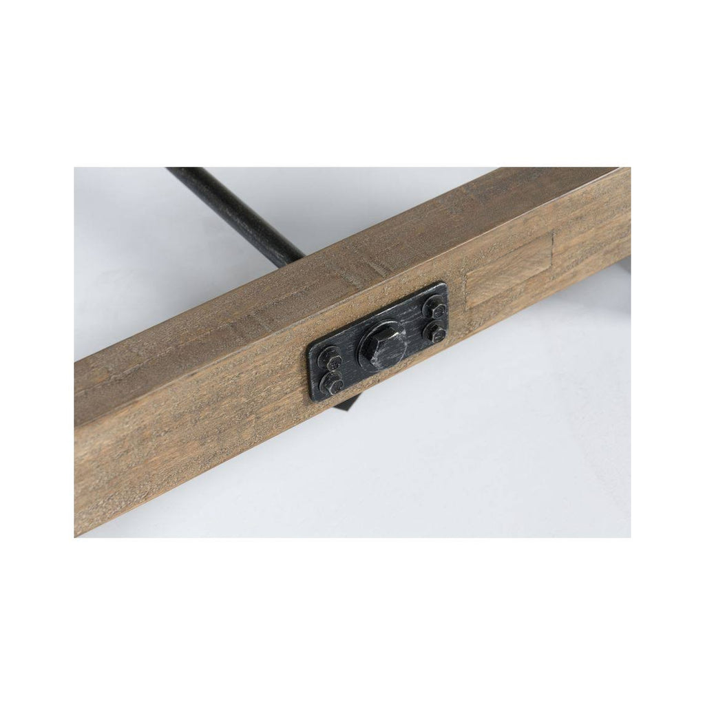 Weathered Gray Reclaimed Pine Console Table V17233