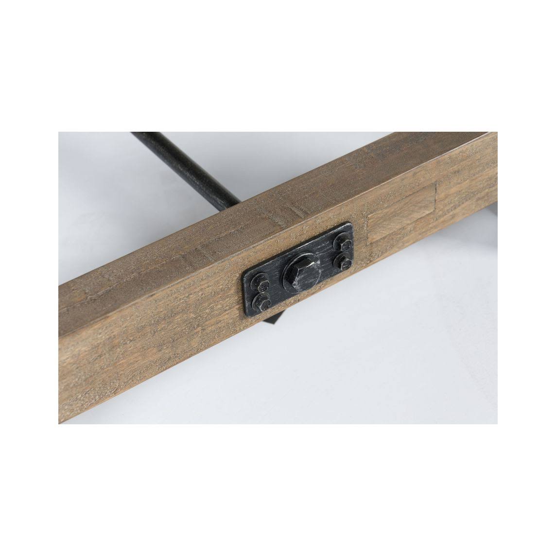 Weathered Gray Reclaimed Pine Console Table V17233