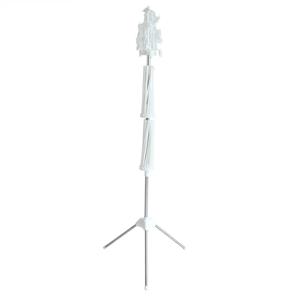 Folding 360° Rotation Clothes Drying Rack Tripod Laundry Hanger Stand A612