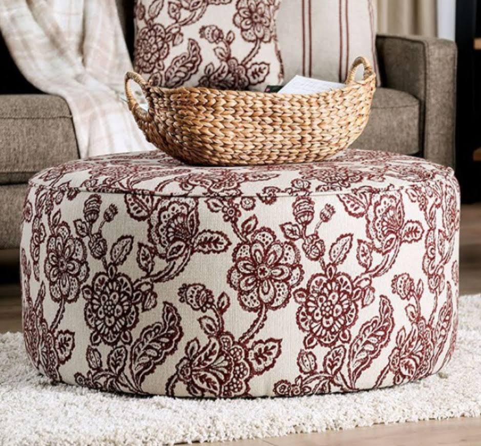Floral Ottoman U201703