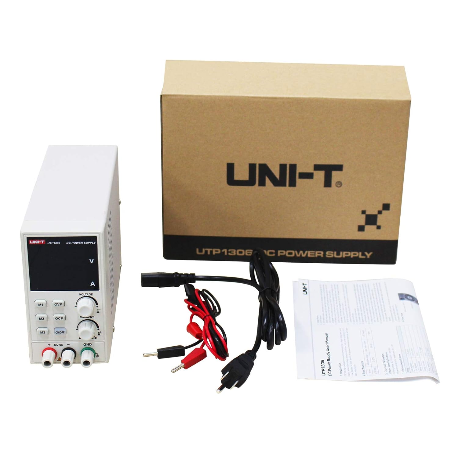 DC Power Supply Variable Adjustable Switching Regulated 32V 6A LED Display T800708
