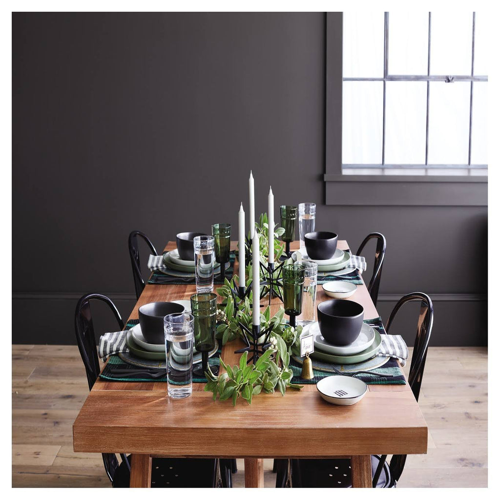 Black High Back Dining Chair Set of 2 W10150
