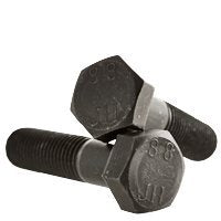 M10 x 60mm Hex Cap Screw Metric Class 8.8 Plain Steel (Quantity: 100 pcs) T74617
