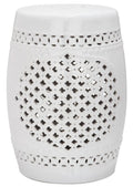 White Garden Stool M149937