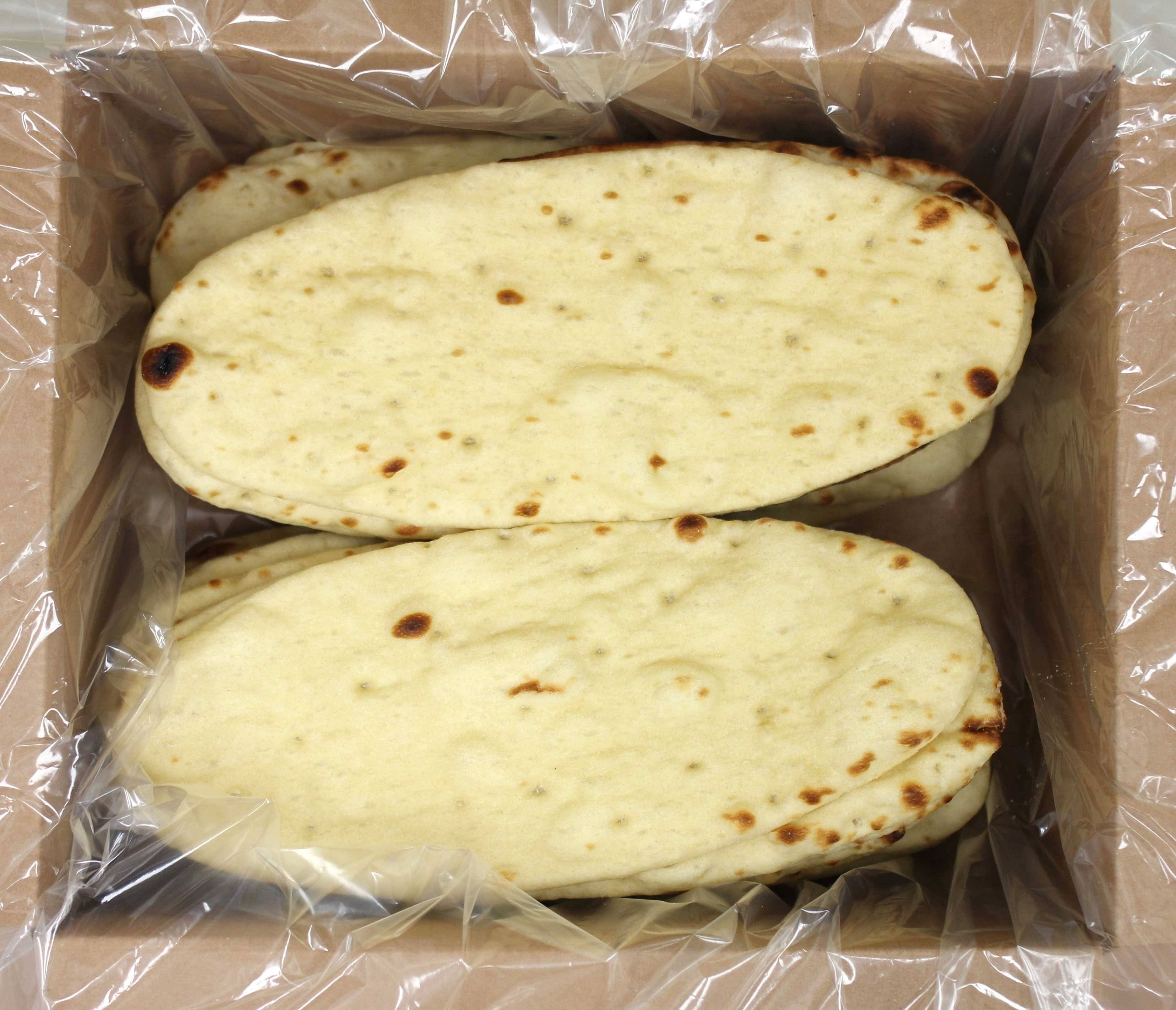 Oval Thin Flatbread, 13 x 5 inch, 36 per CASE J499