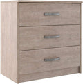 3 Drawer Grayish Brown Chest of Drawers K55073