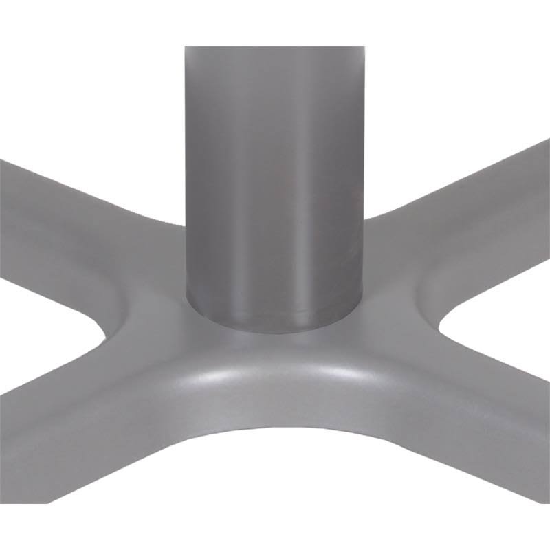 Ash Grey Square X-Base Table K242272