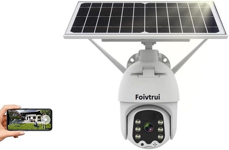 Solar Outdoor Camera with 18000mAh Rechargeable Battery B35465