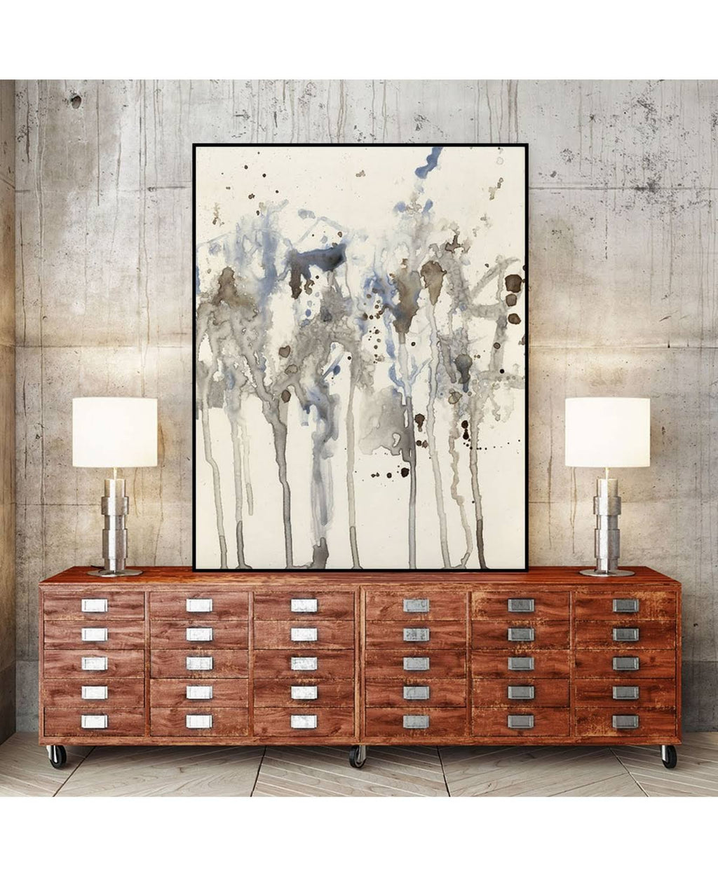 40x22 x 30x22 Framed Canvas R21247