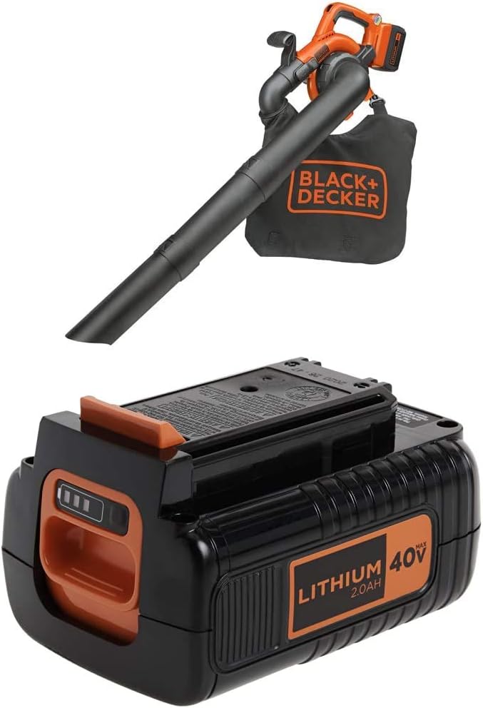 40V Cordless Leaf Blower Leaf Vacuum Kit Z4464