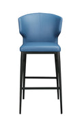 Steel Blue Bar Stool Q642