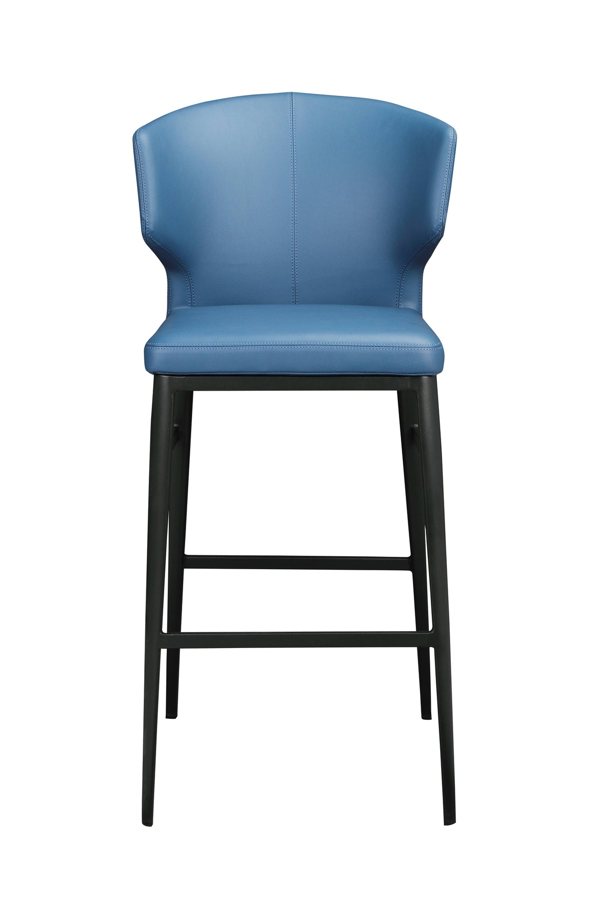 Steel Blue Bar Stool Q642