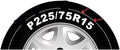 15 inch Black Steel Wheel Rim F3814