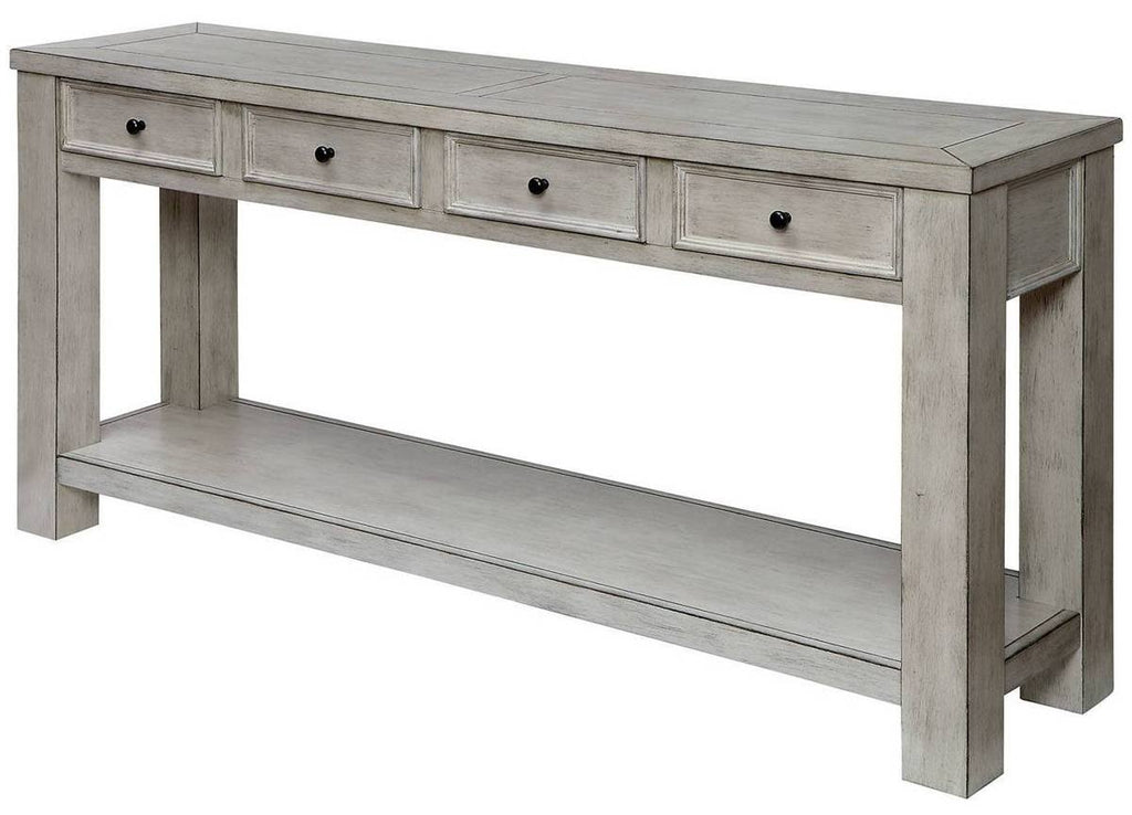 Antique White Sofa Table B44373