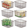 Metal Wire Kitchen Pantry Storage Organizer Bin M841