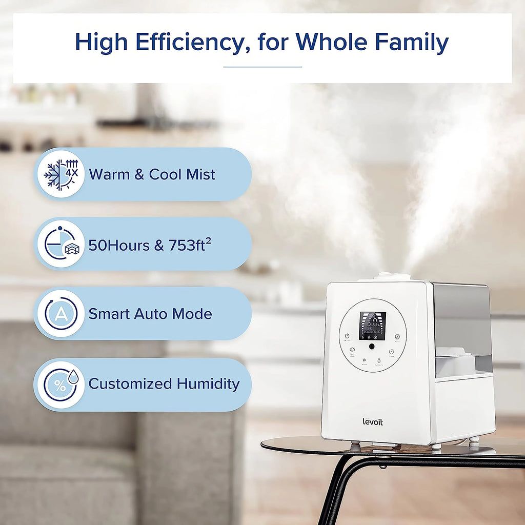 6L Warm and Cool Mist Humidifier W4018
