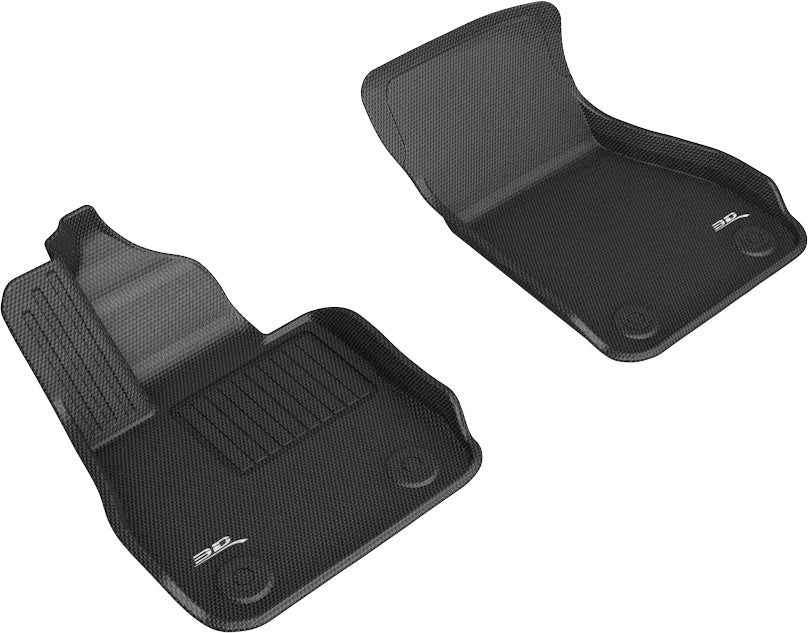 3D MAXpider KAGU Floor Mat (BLACK) Front Row Y185960