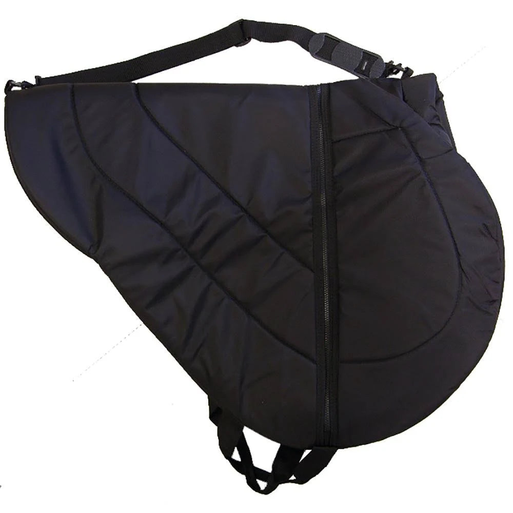 Hunter Green English Saddle Carrying Bag I2481