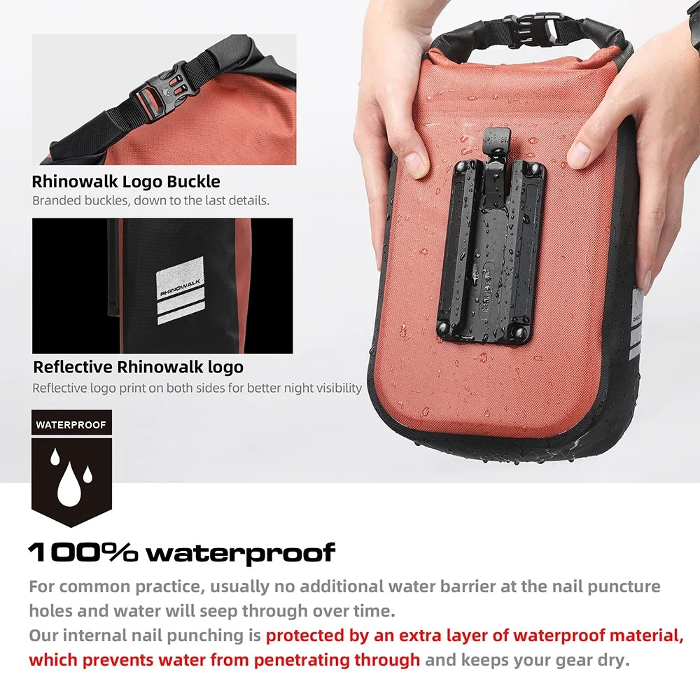 4L Bike Front Fork Bag Waterproof Cycling Bag Z332702