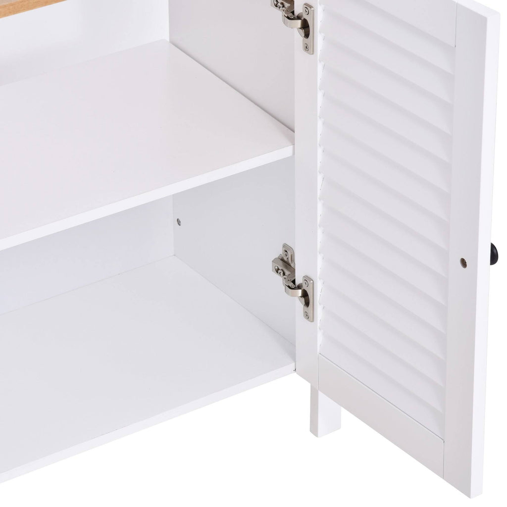 White 2 Door Under-Sink Storage Cabinet J65179