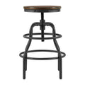 Black Metal Bar Stool H9338