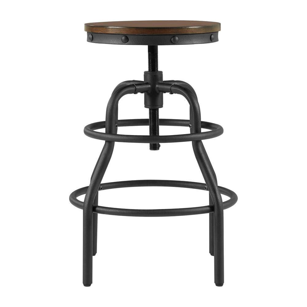 Black Metal Bar Stool H9338