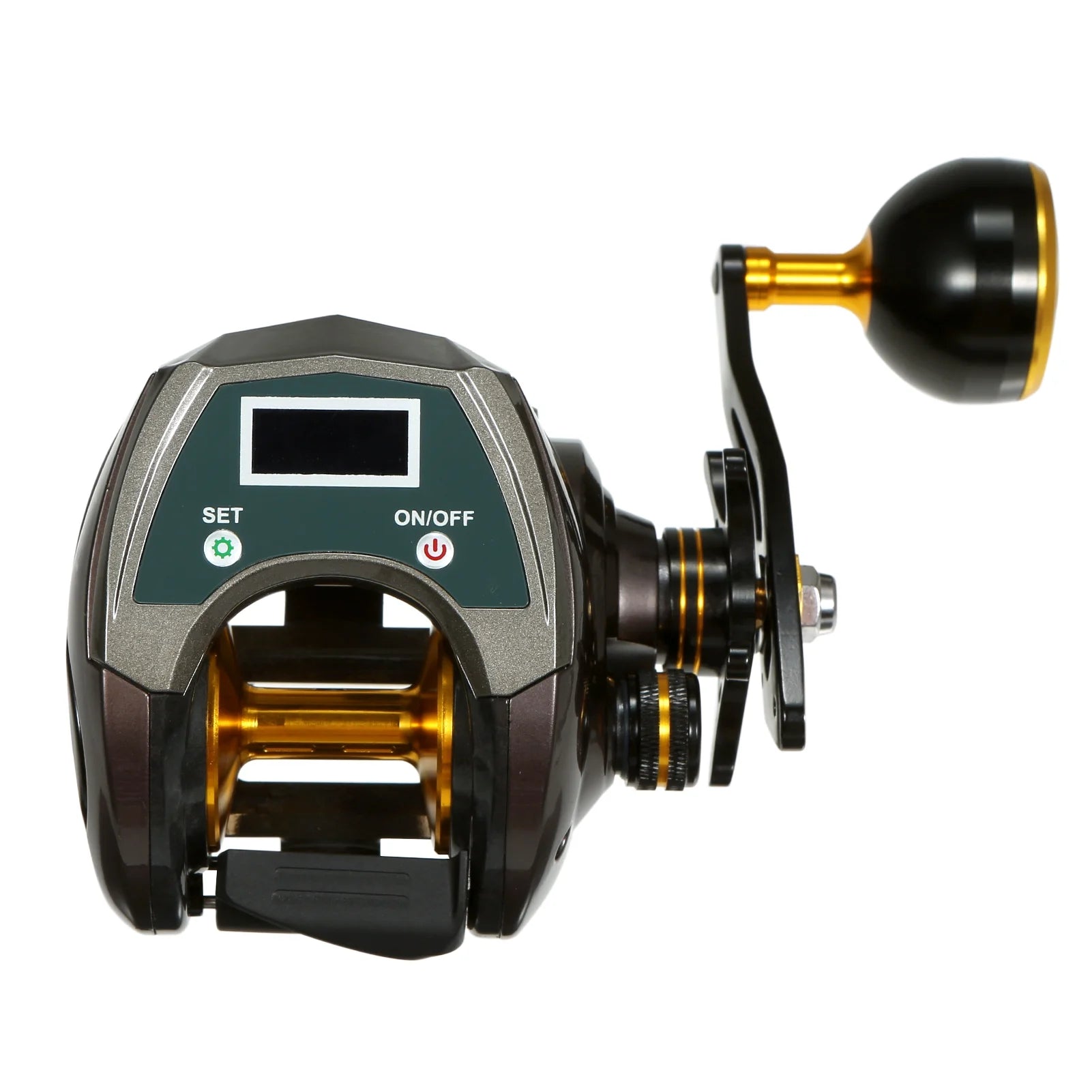 USB Rechargeable Carbon Fiber Baitcasting Reel Electric Fishing Reel C85588