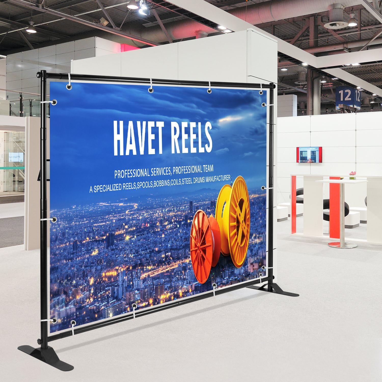 Heavy Duty Backdrop Banner Stand with Carry Bag C531388