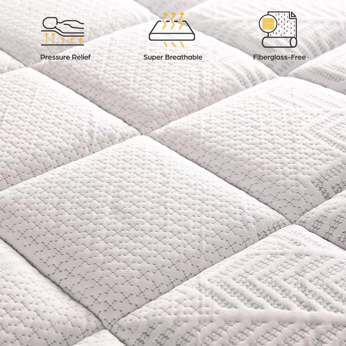 10 Inch Gel Memory Foam Hybrid Mattress G9494
