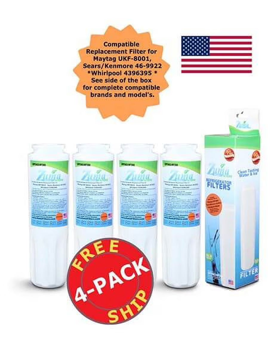 4 Pack Water and Ice Filter S8115