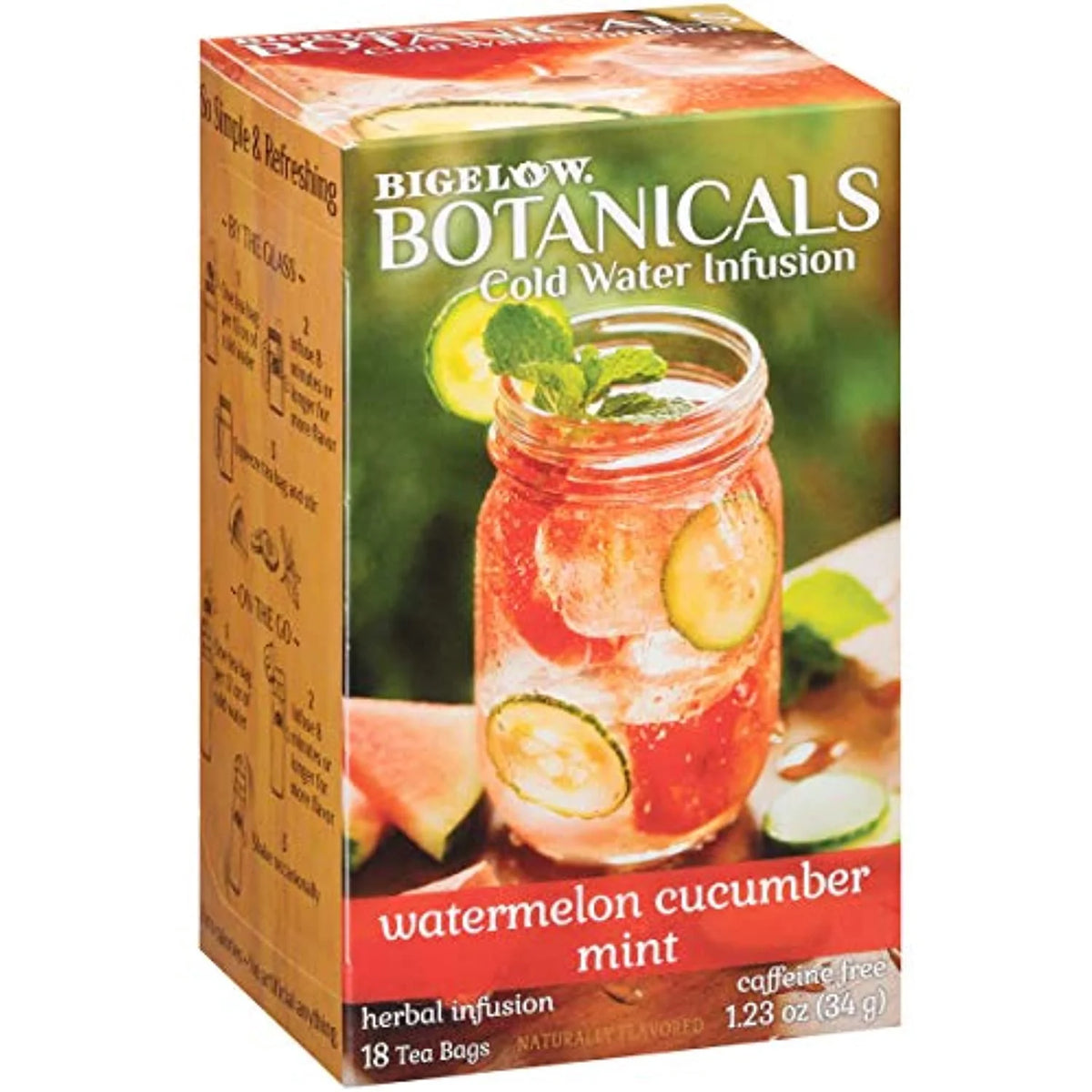 18 Count (Pack Of 6) Herbal Tea Bags L6005