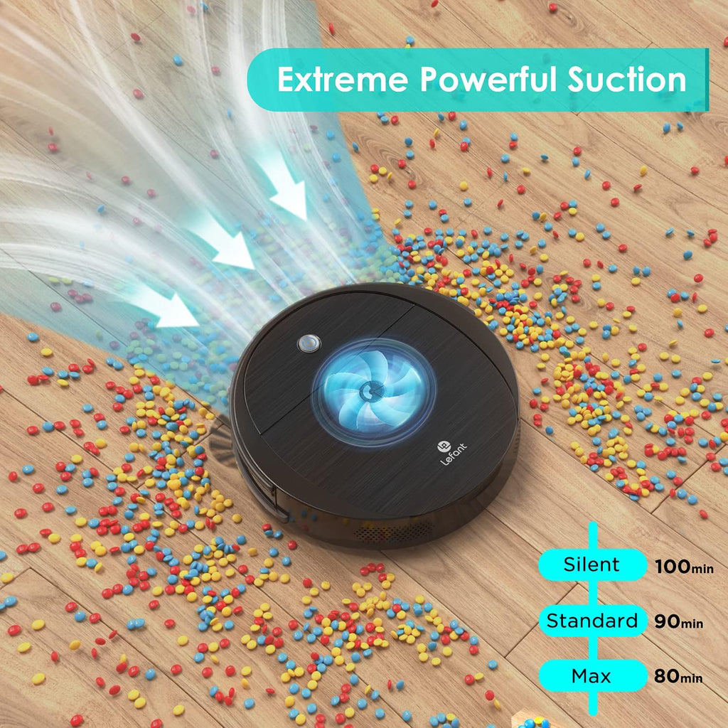 Robot Vacuum, 2200Pa Suction, Self-Charging, Tangle Free Q755
