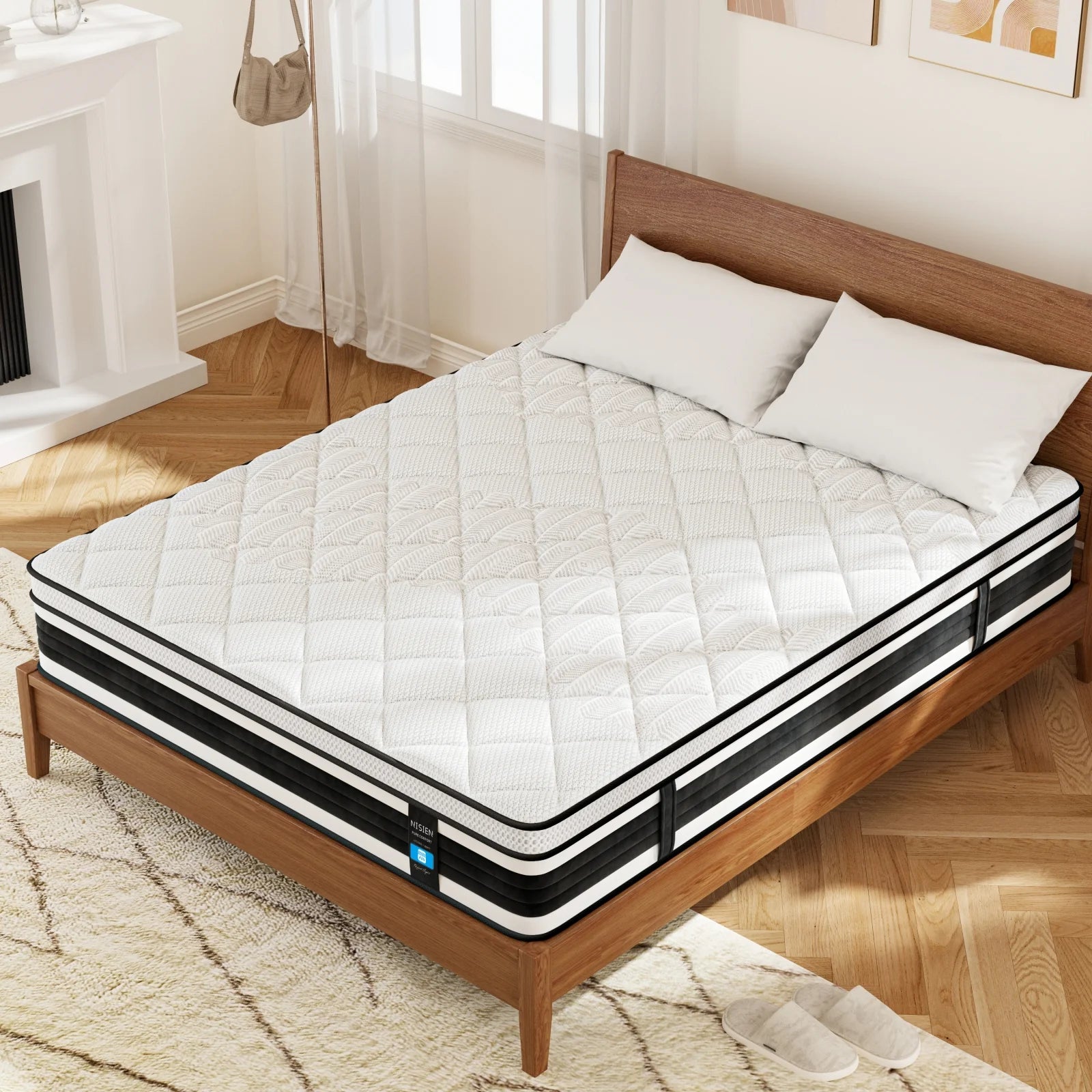 10 Inch Gel Memory Foam Hybrid Mattress G9494