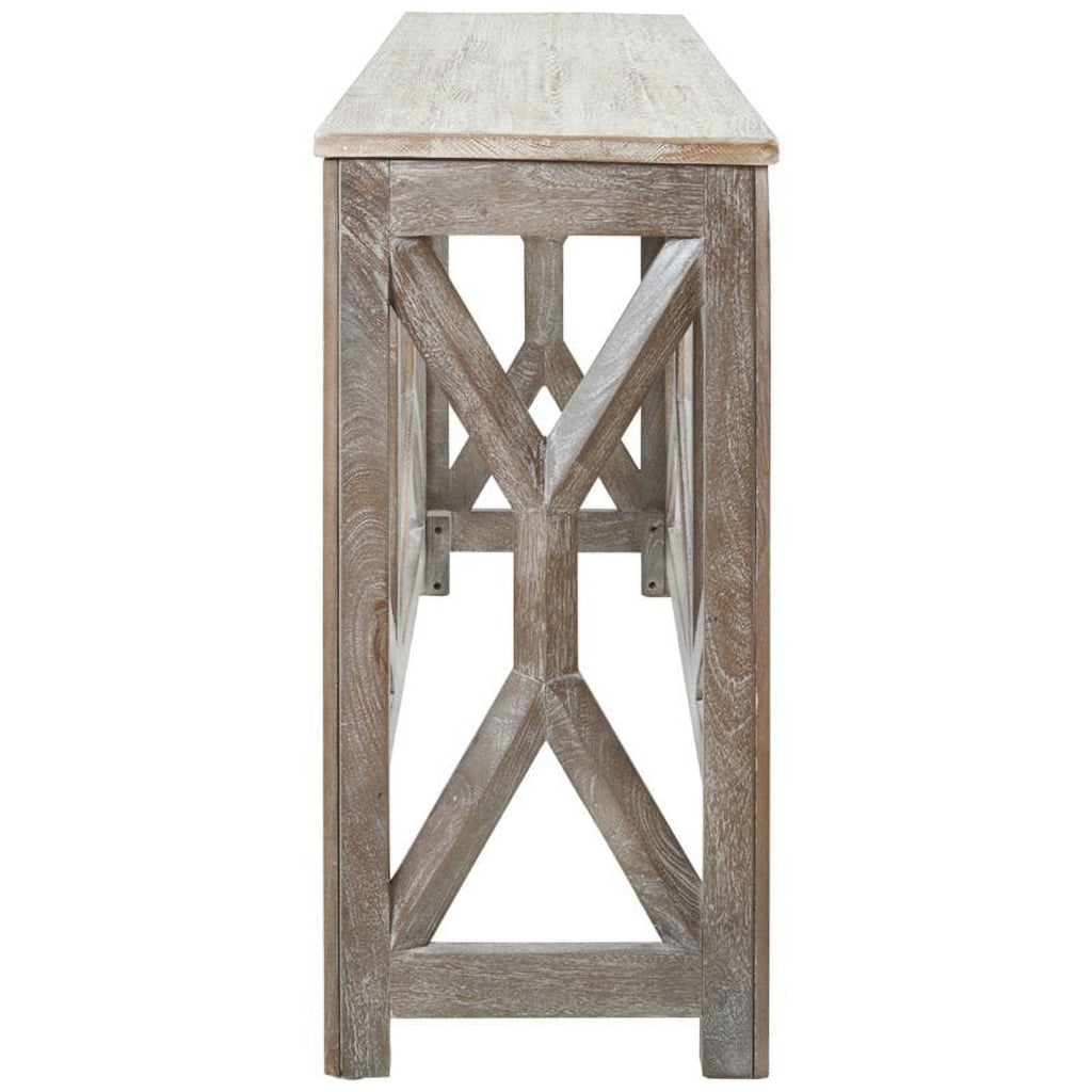 Antique Gray Console Table G868