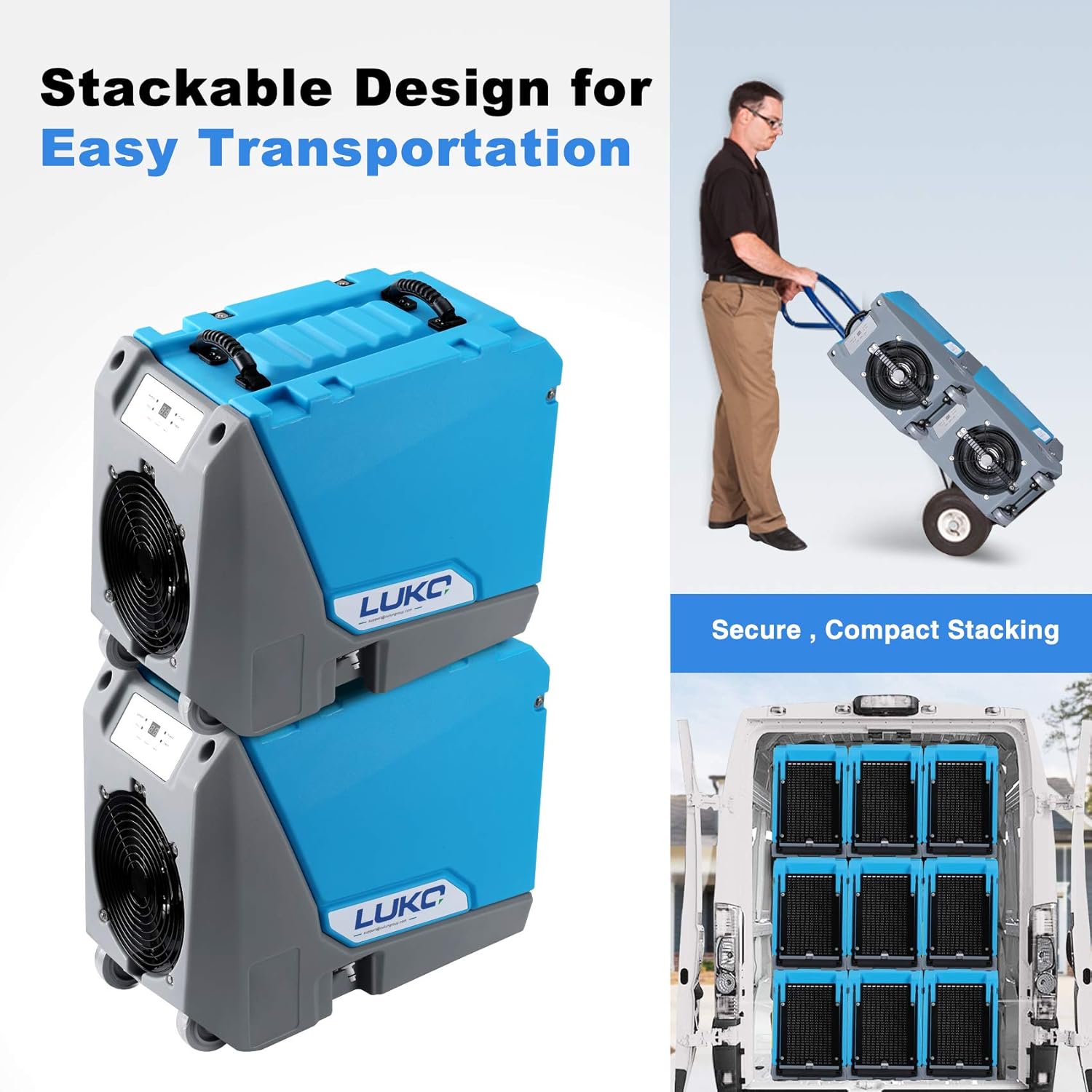 180 PPD Commercial Dehumidifier with Pump Drain Hose H8285