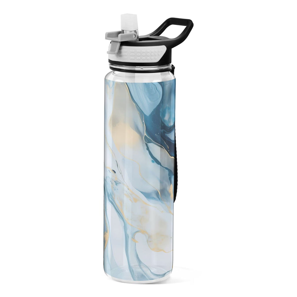 Blue Marble 32oz Tritan Leakproof Sports Bottle Y209910