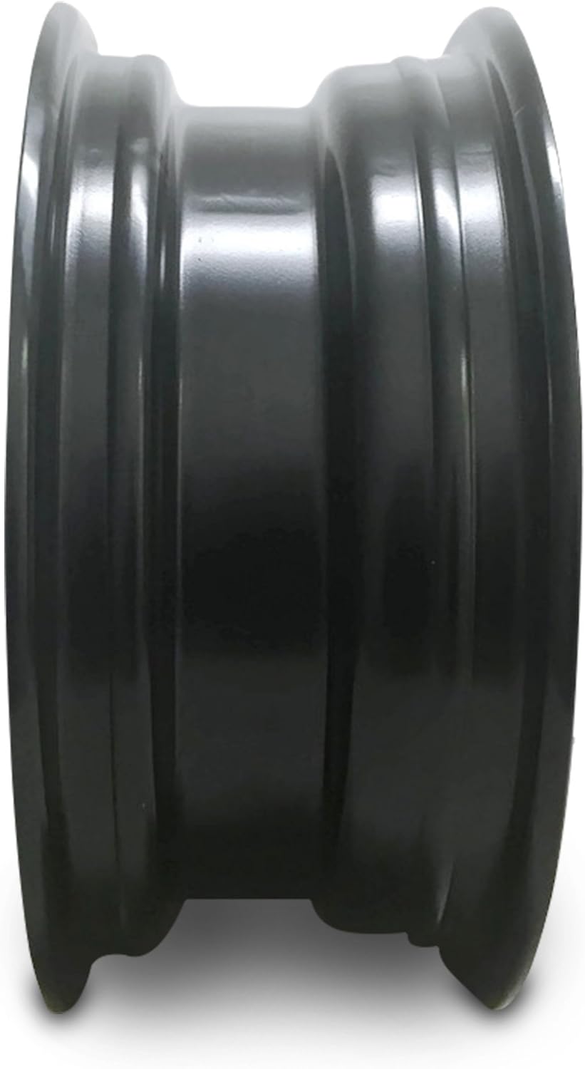 14 Inch 4 Lug Black Steel Rim T381