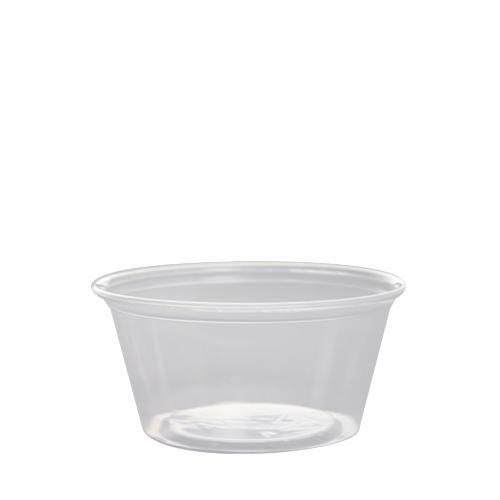 3.25 oz Clear Plastic Portion Cups, 2500 CT O654