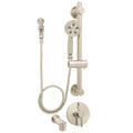 Neo Brushed Nickel Shower and Tub Combination Q2821