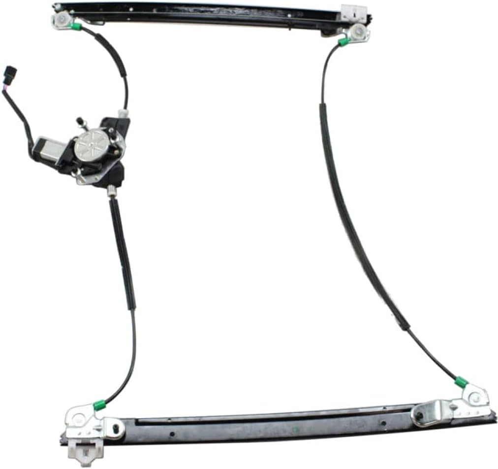 Front Window Regulator with Motor for Dodge Caravan 2001 2002 2003 Driver Side Pack of 2 Y32964