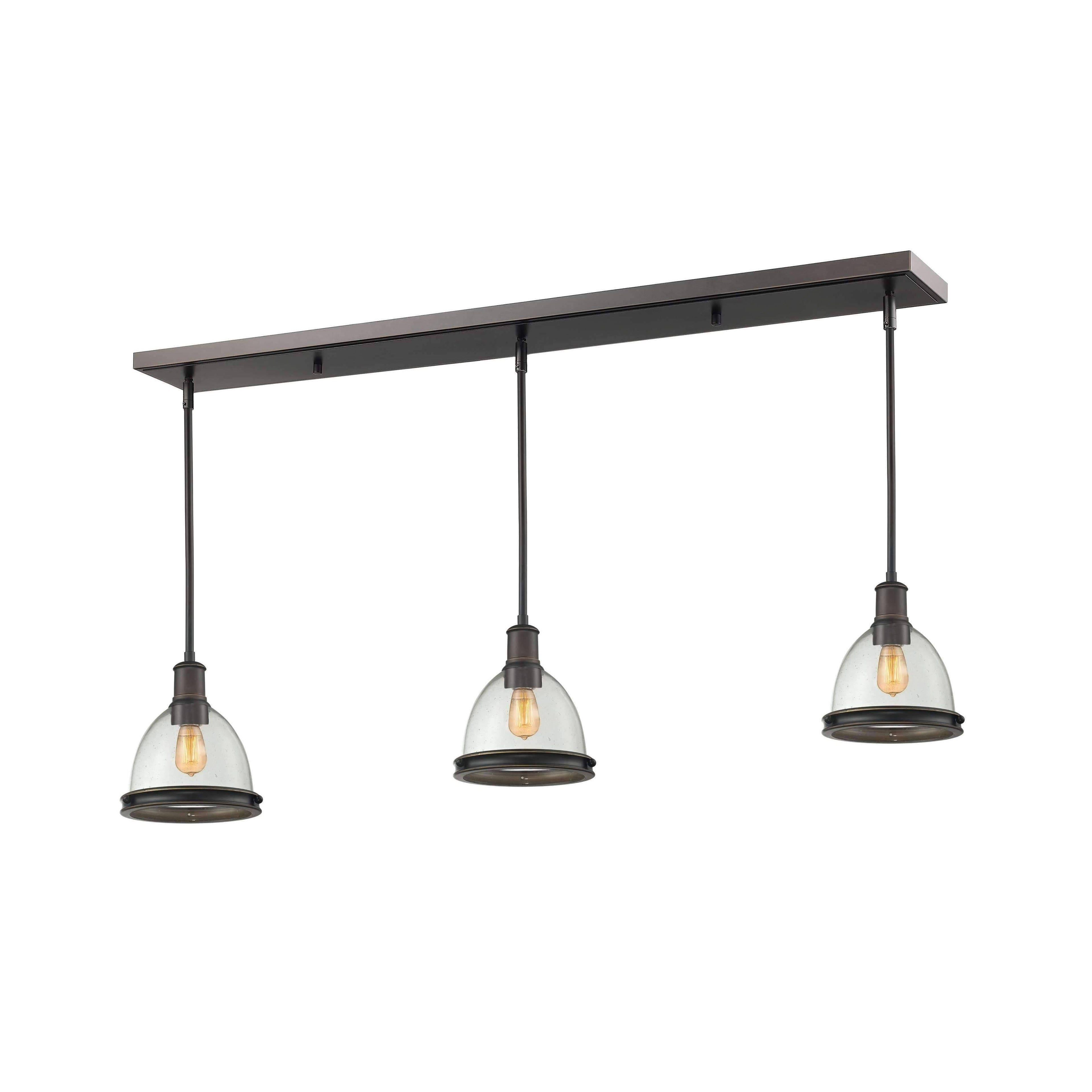 Olde Bronze 3-Light Island/Billiard T64561