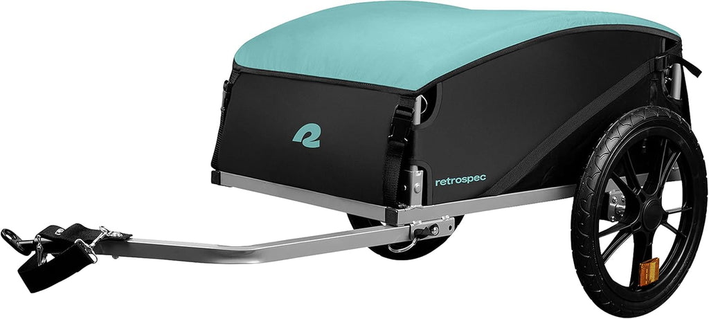 Folding Frame Cargo Bike Trailer with Weather Resistant Fabric A441960