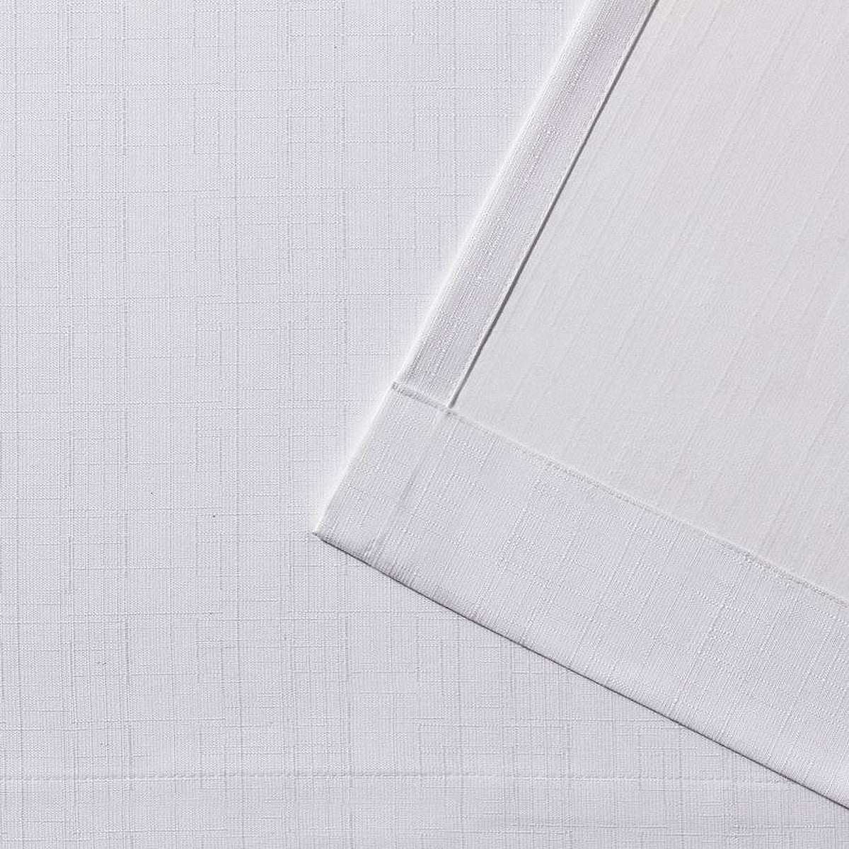 Winter White Grommet Top Blackout Curtain Panel Pair, 54"x84" W636183