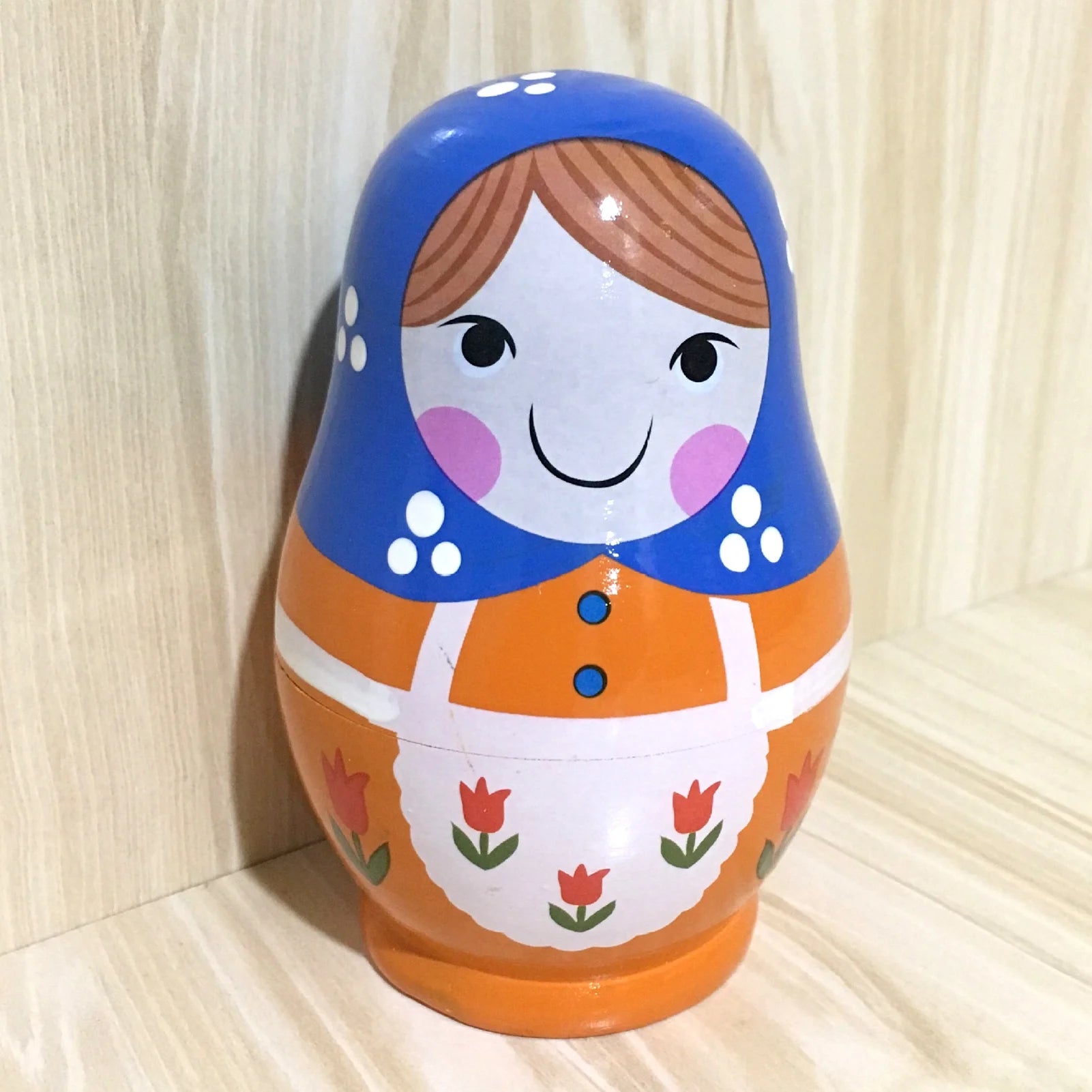 5-piece Russian Matryoshka Wooden Doll Toy T3603