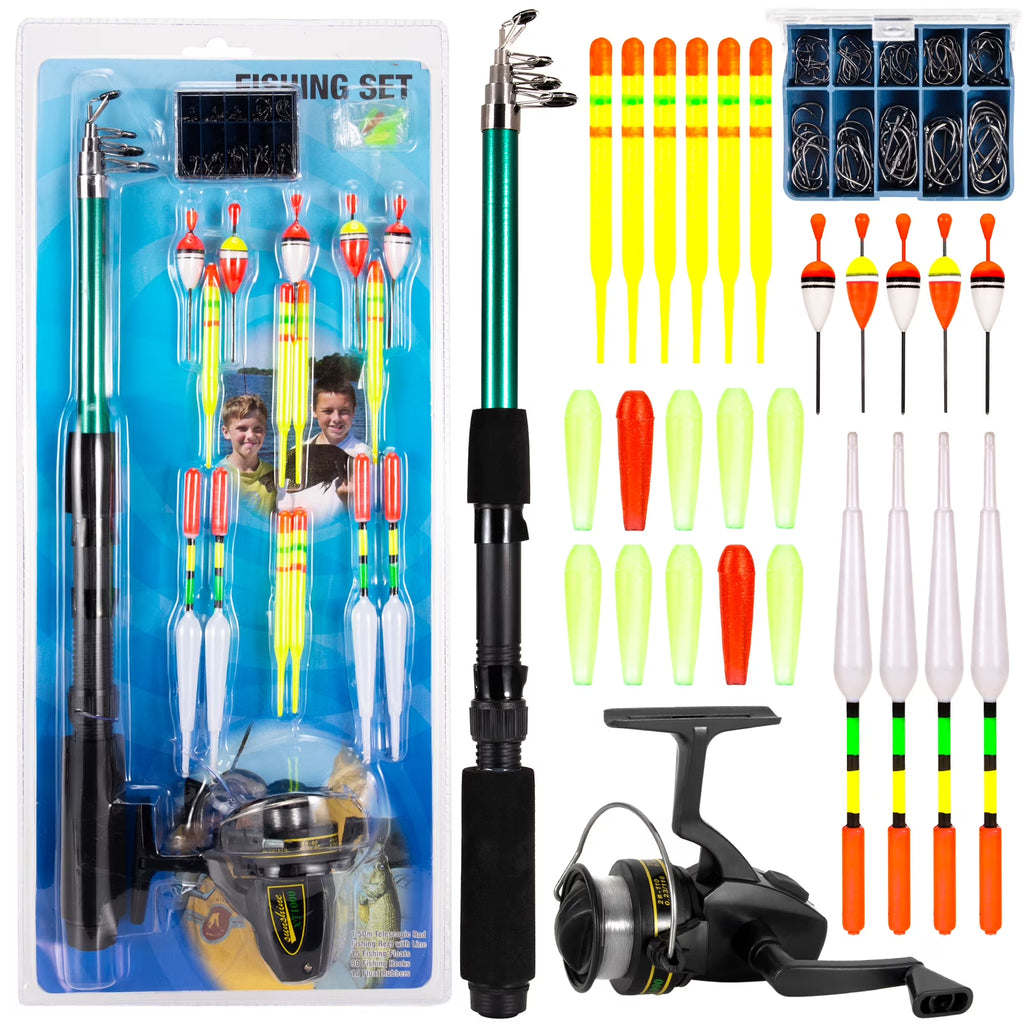 Telescopic Pole Rod With Reel Set P171